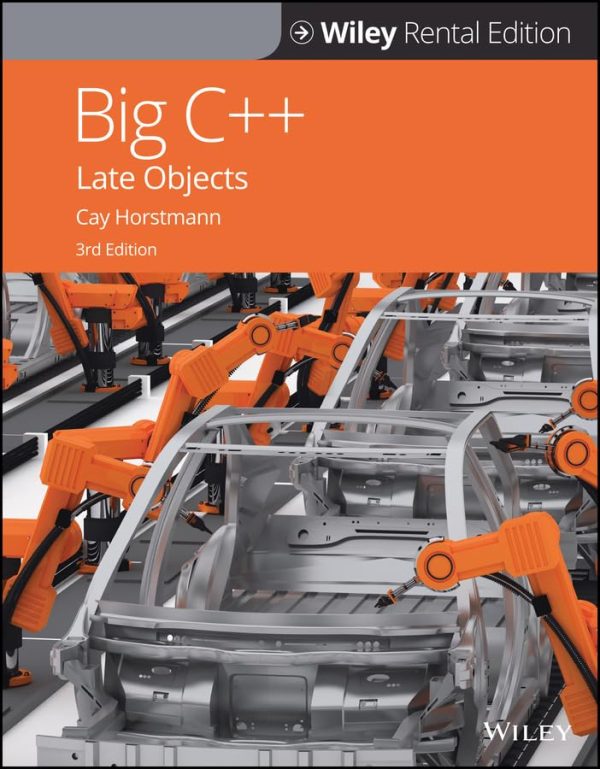 Big C++ Late Objects 3rd Edition